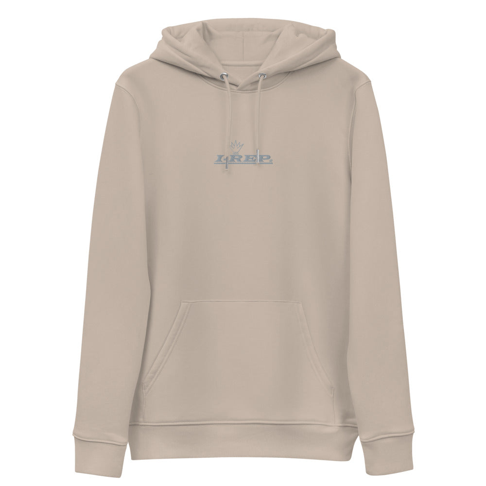 Unisex essential eco hoodie (embroided)