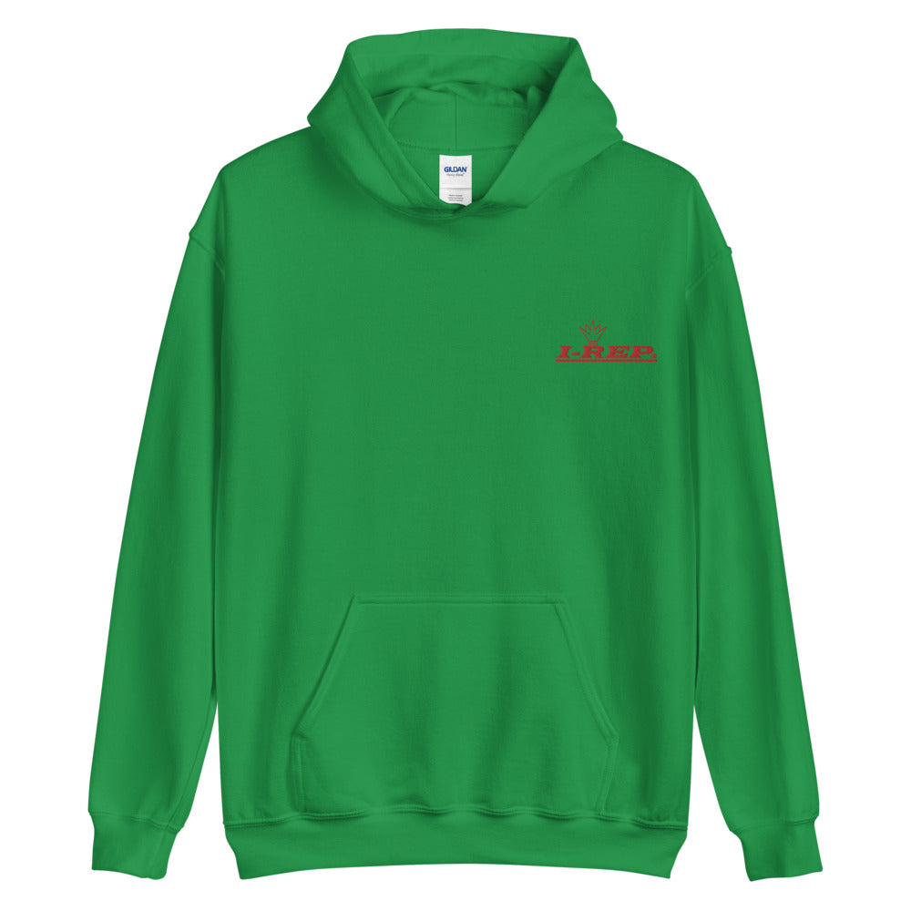 Unisex Hoodie (Embroided Red I-REP)